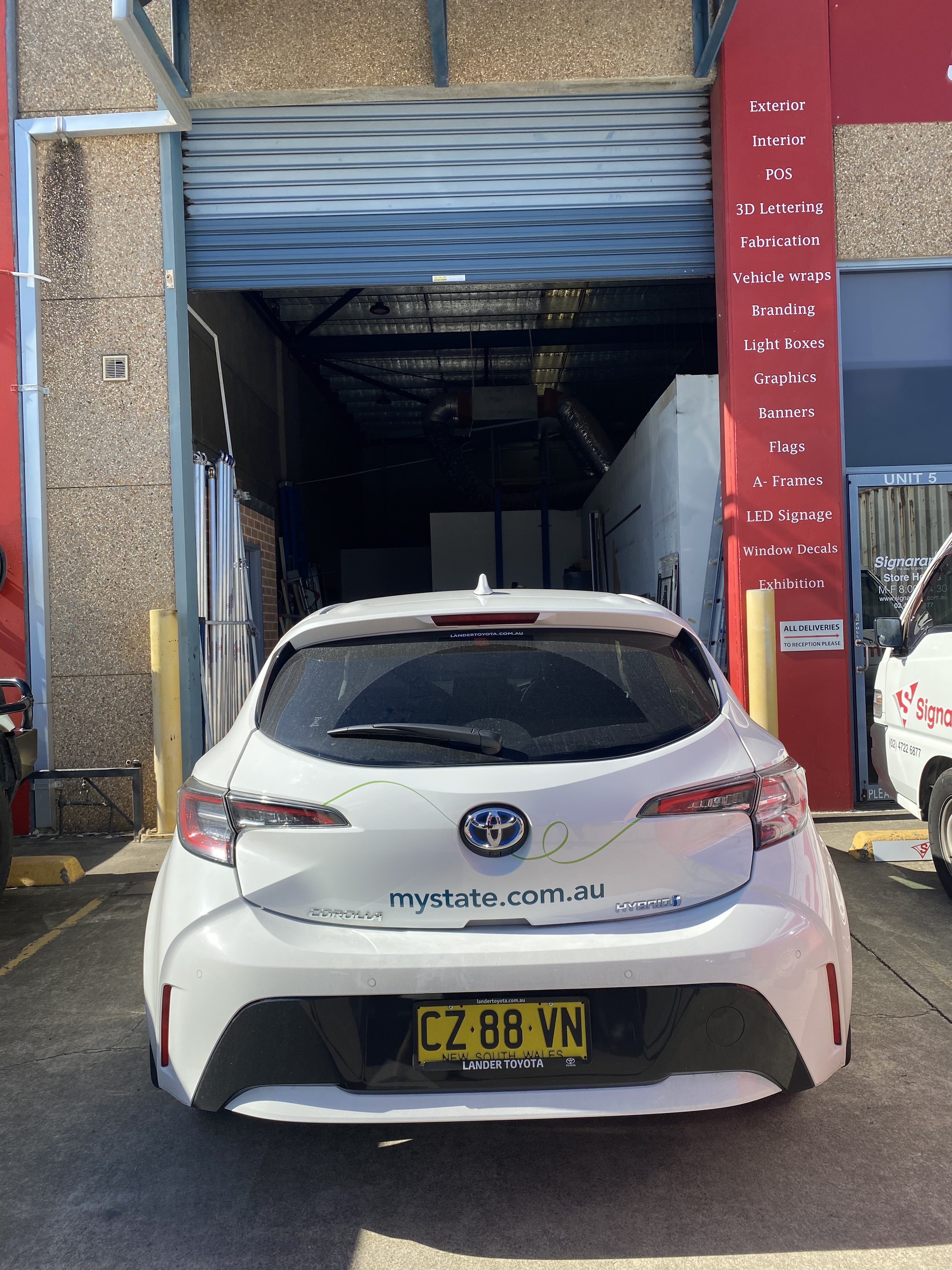 Vehicle graphics- For My State Bank- By Signarama Penrith