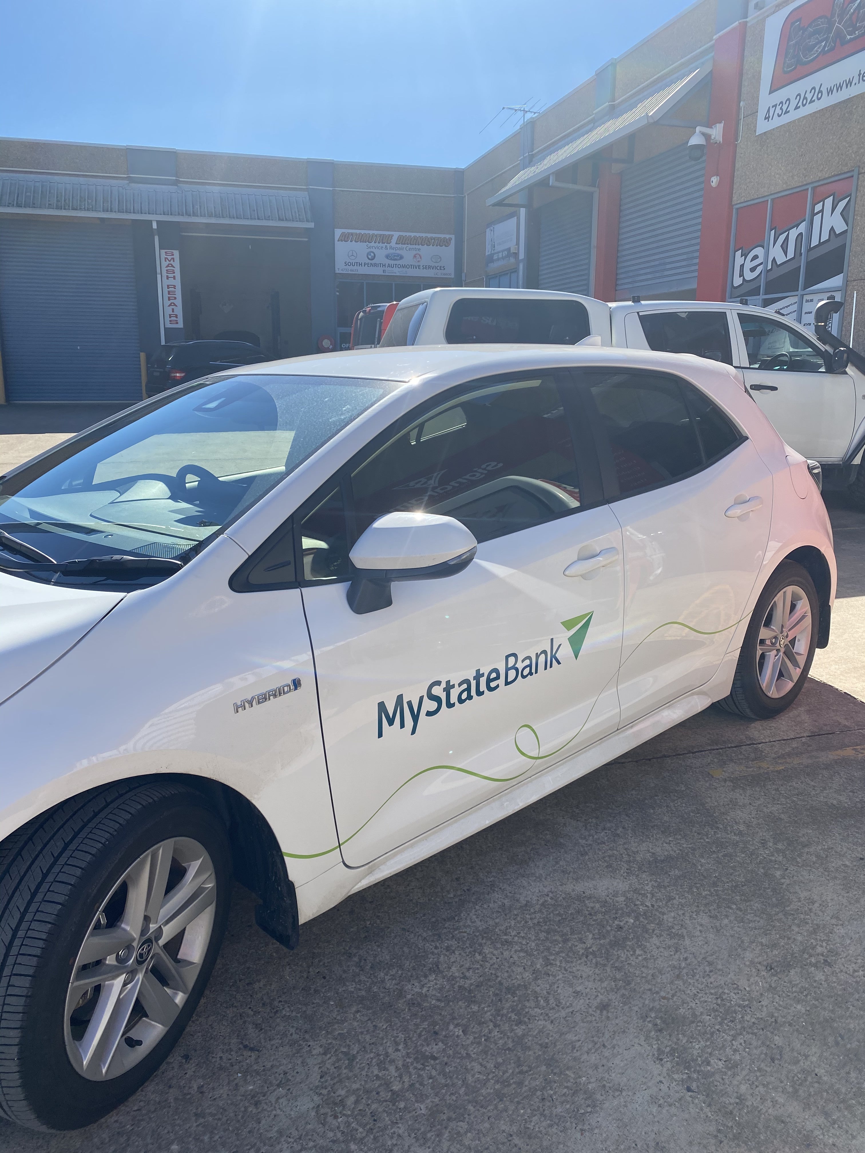 Vehicle graphics- For My State Bank- By Signarama Penrith