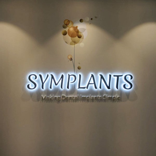 Illuminated Reception Sign
