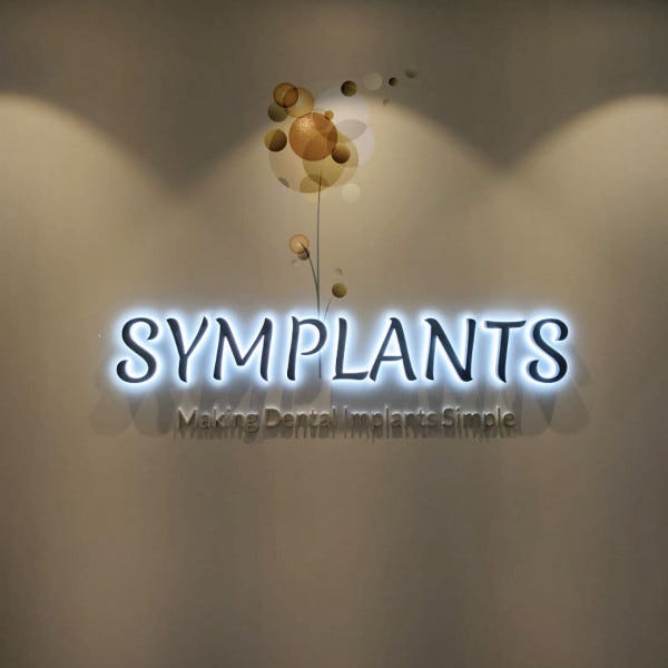 Illuminated Reception Sign