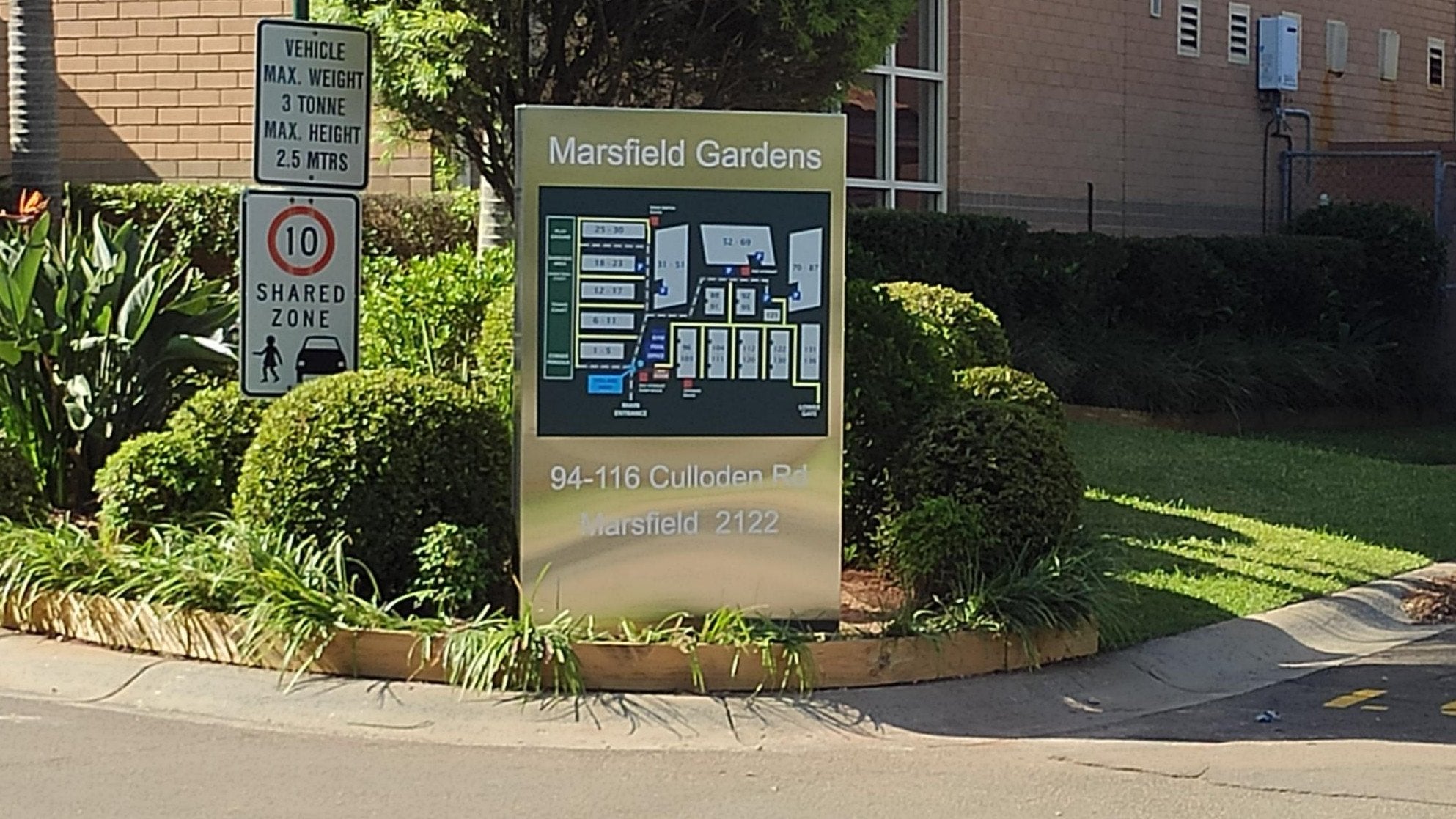 Strata Plan Marsfield Gardens