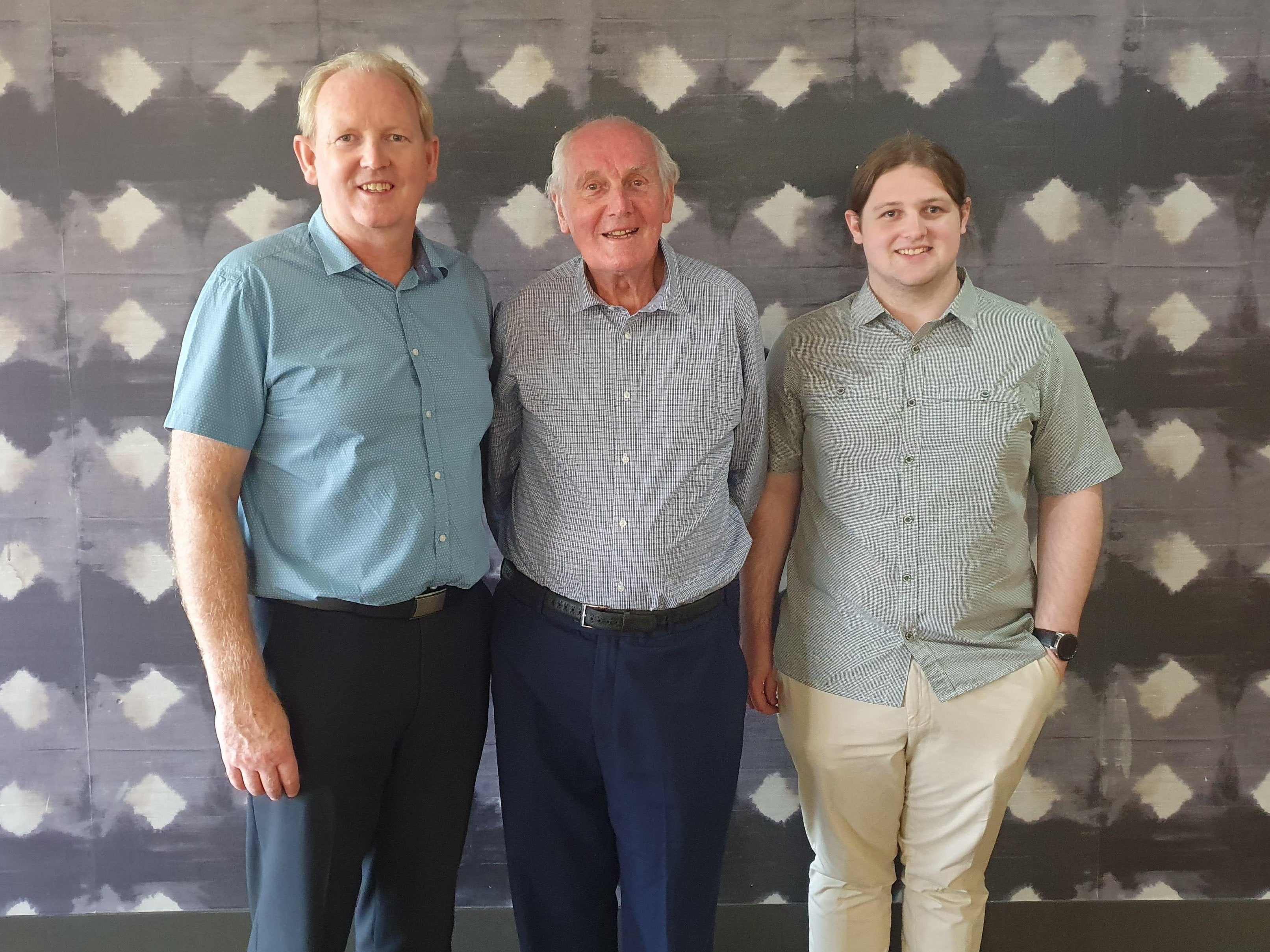 Three generations of signies in the McGrath family