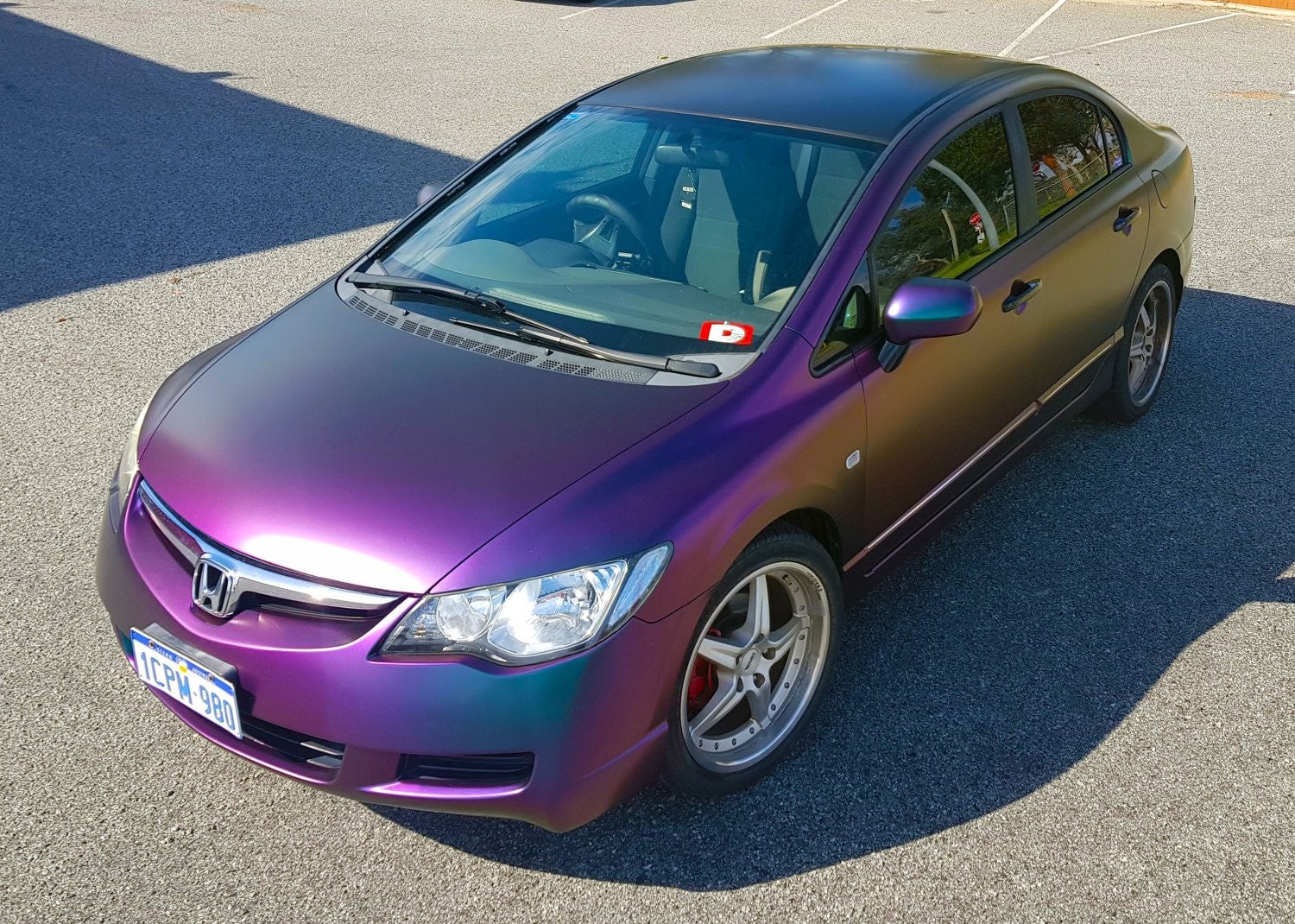 Honda Civic Colour Change Wrap