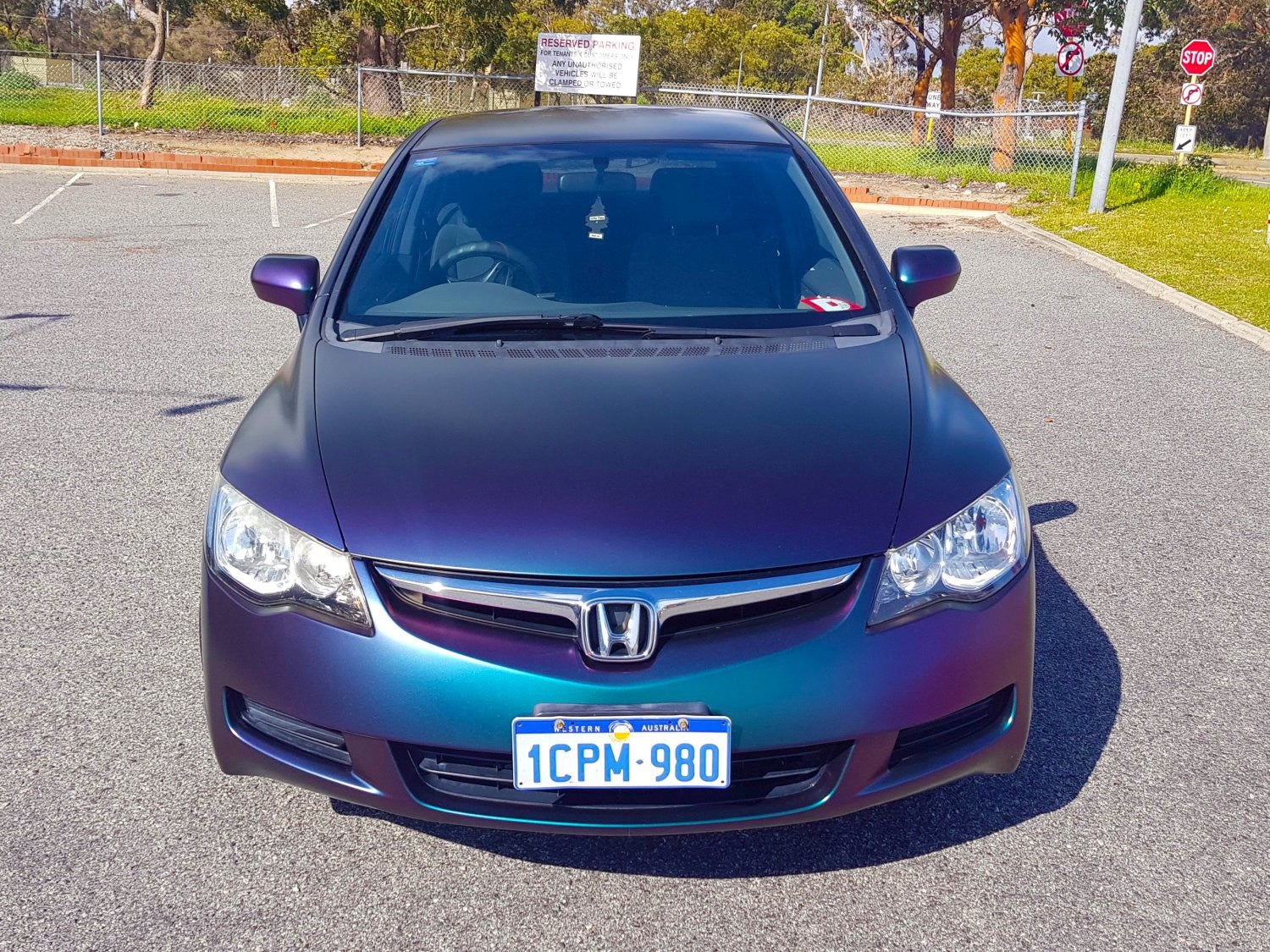 Honda Civic Colour Change Wrap