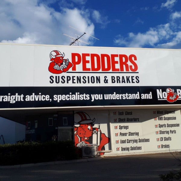 Pedders Store Signage