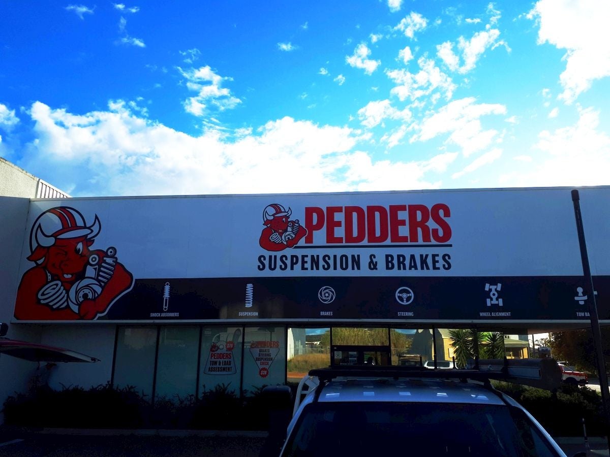 Pedders Store Signage