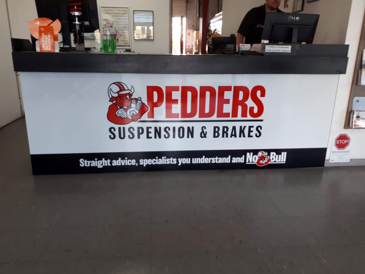 Pedders Store Signage