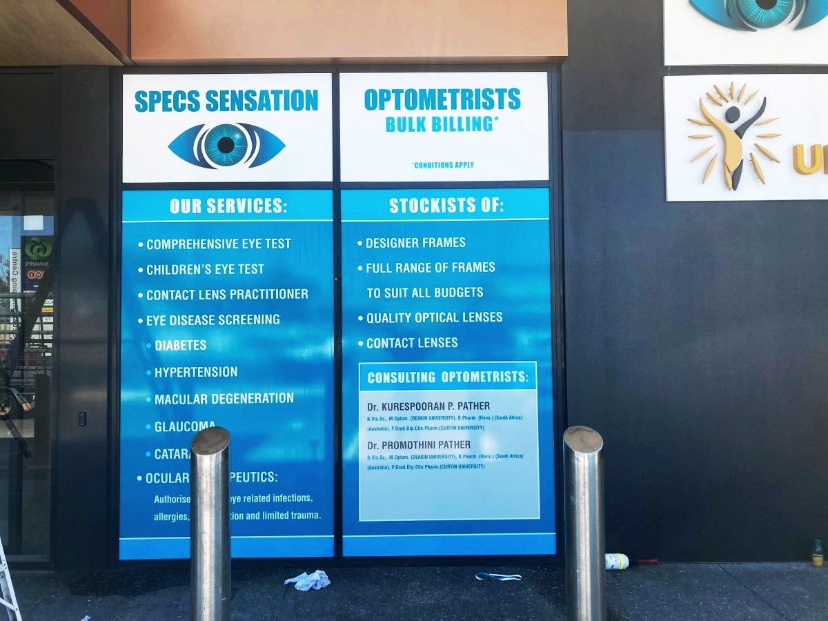 Roselea Shopping Centre Shop Signage