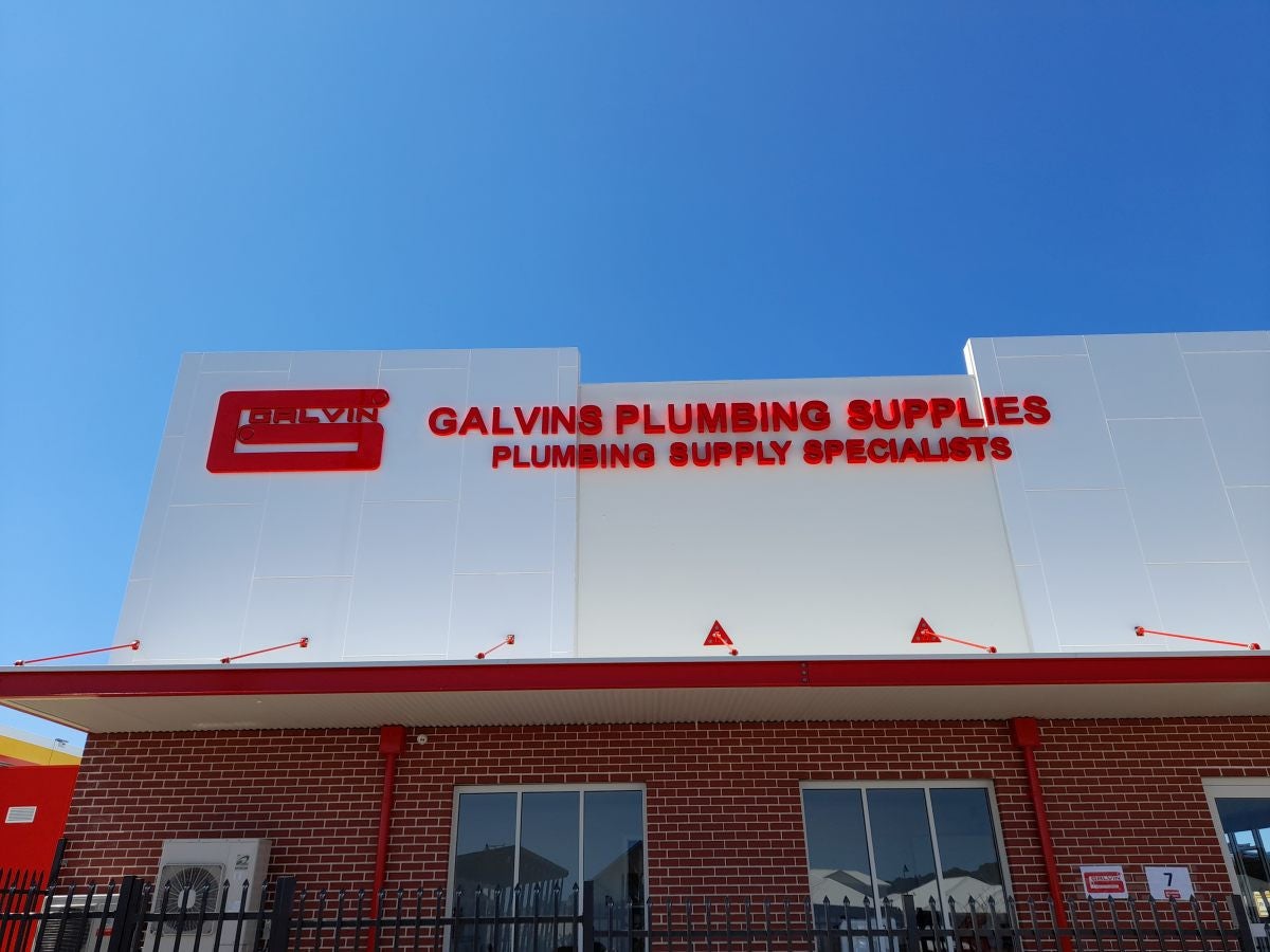 Galvins Ellenbrook Building Signage