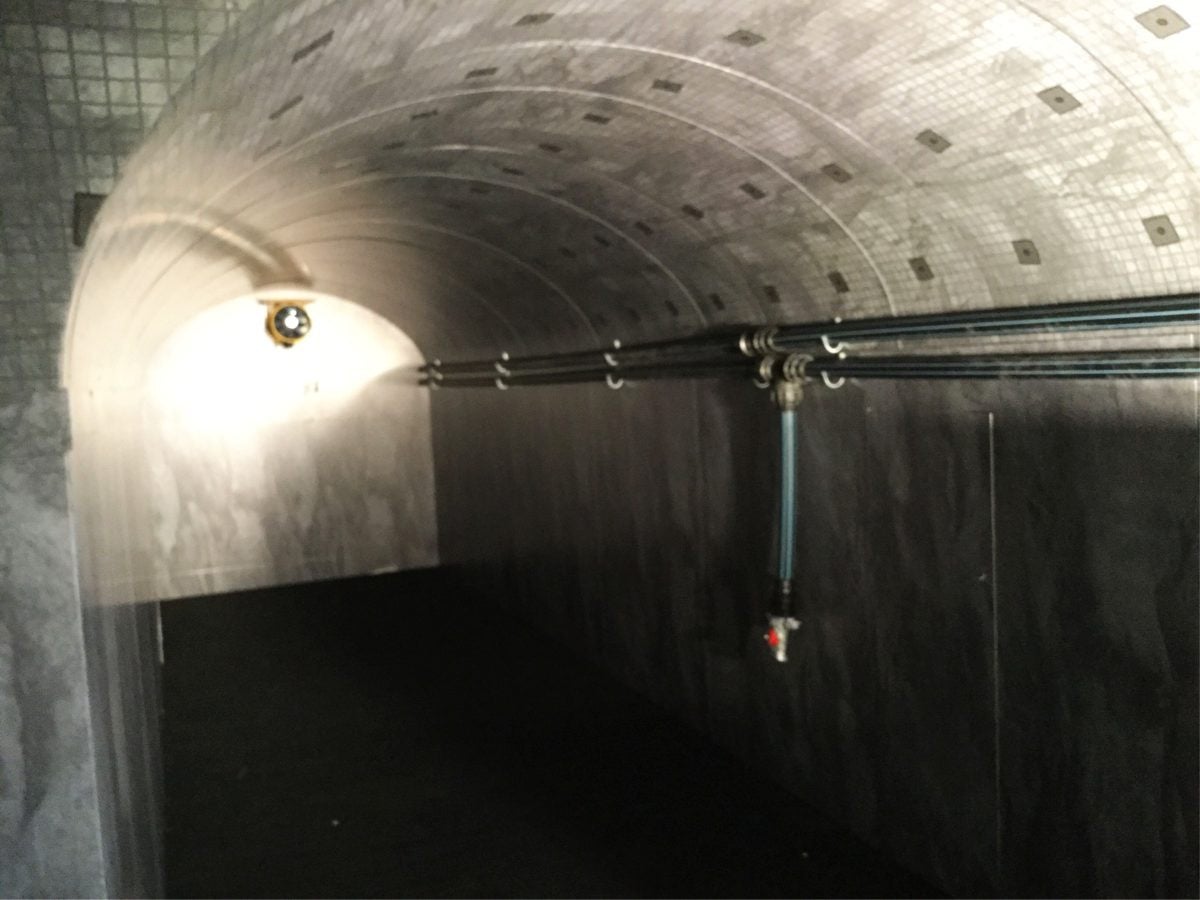 Byrnecut Mining Tunnel Wall Wrap