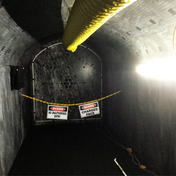 Byrnecut Mining Tunnel Wall Wrap