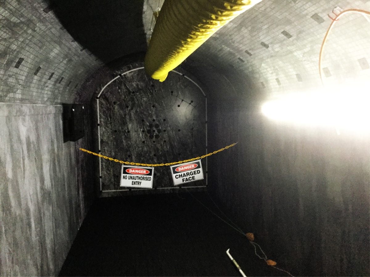 Byrnecut Mining Tunnel Wall Wrap