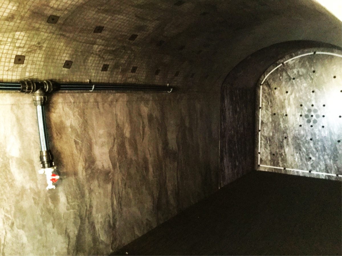Byrnecut Mining Tunnel Wall Wrap