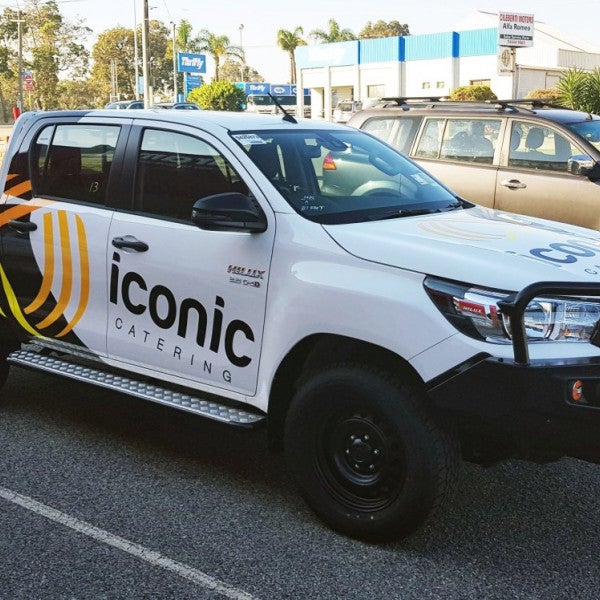 Iconic Catering Vehicle Wrap