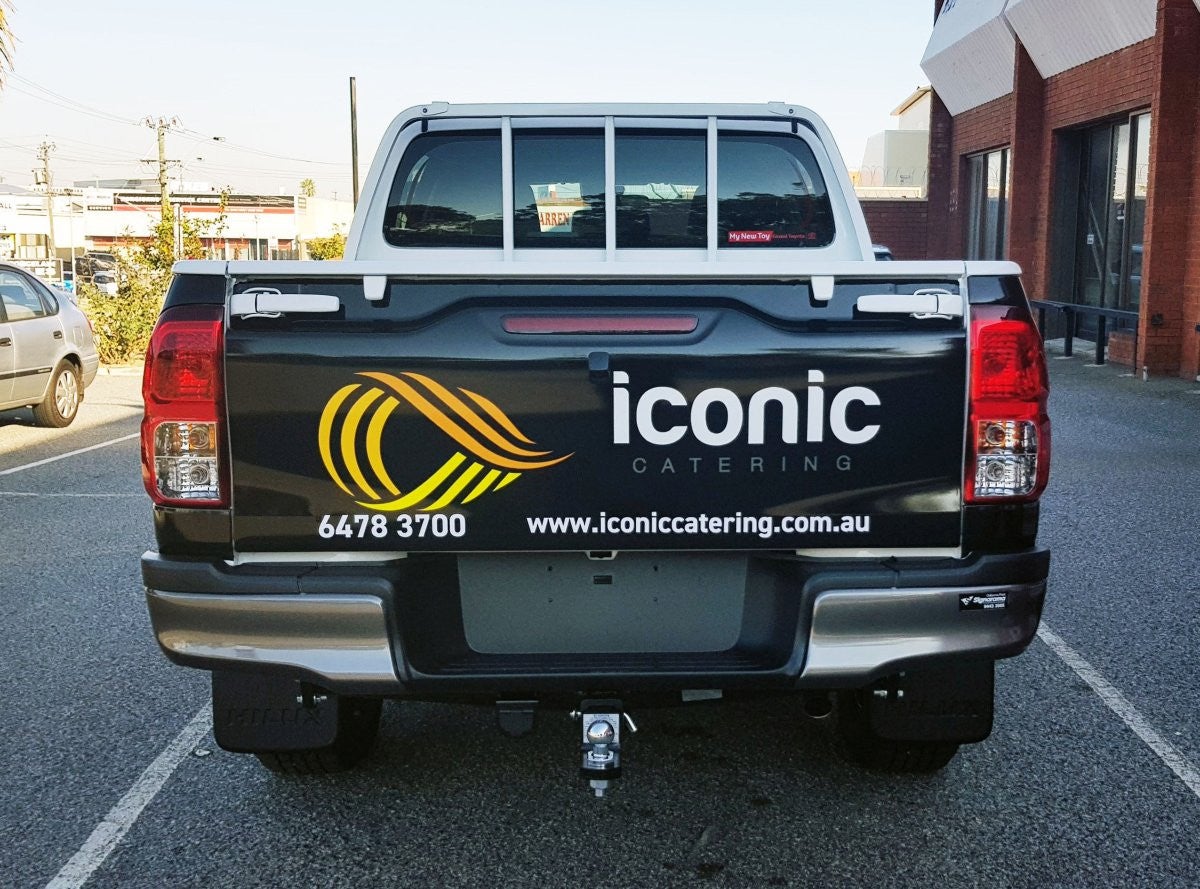 Iconic Catering Vehicle Wrap