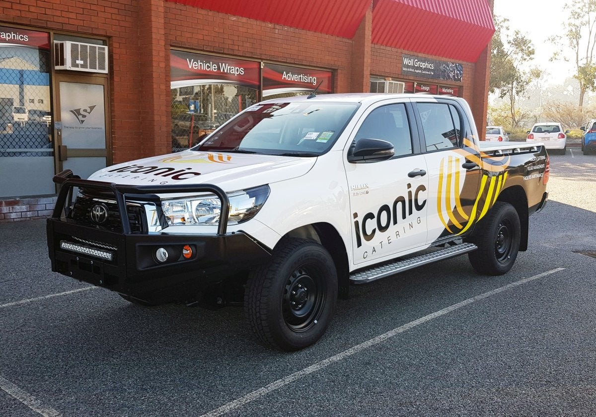 Iconic Catering Vehicle Wrap