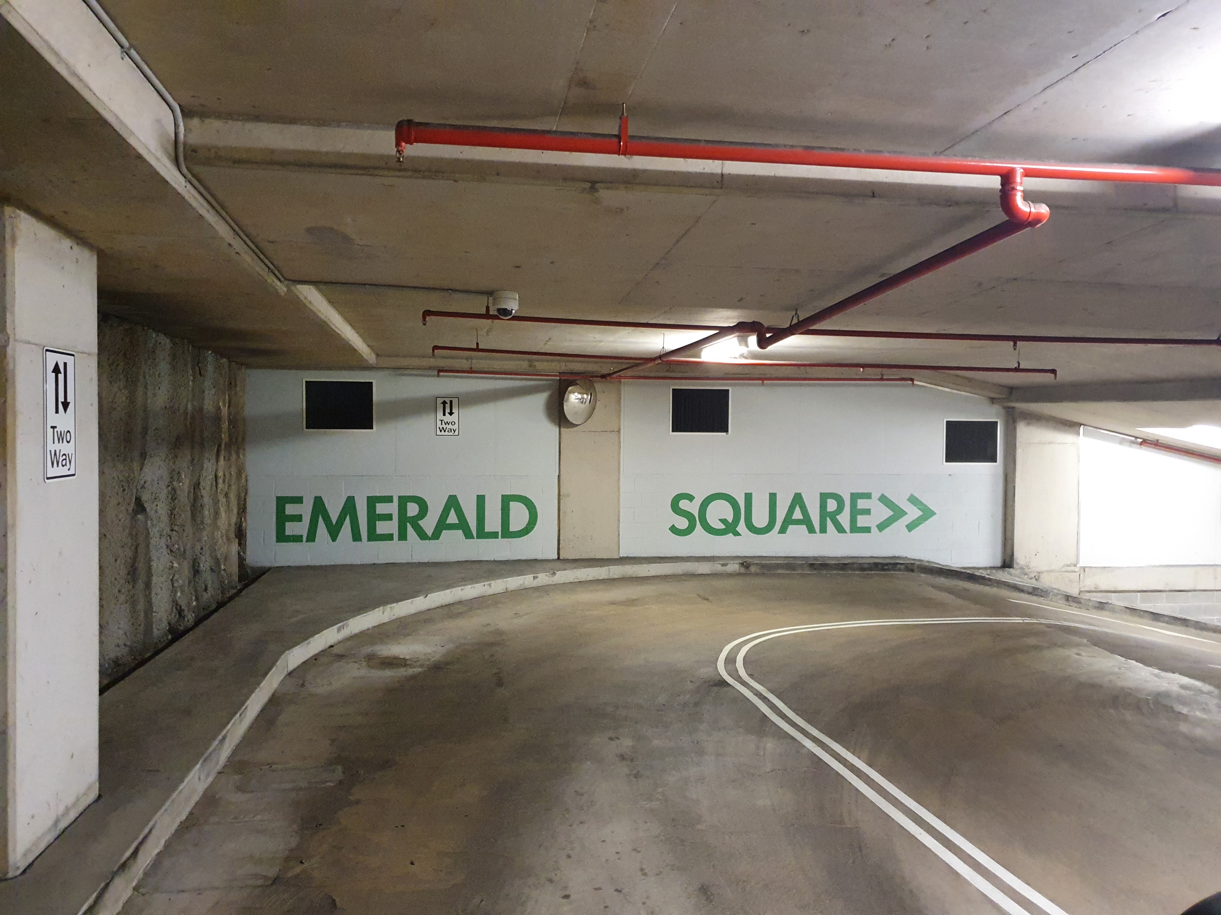 Emerald Square Car park vinyl hitac Signarama Sydney CBD South