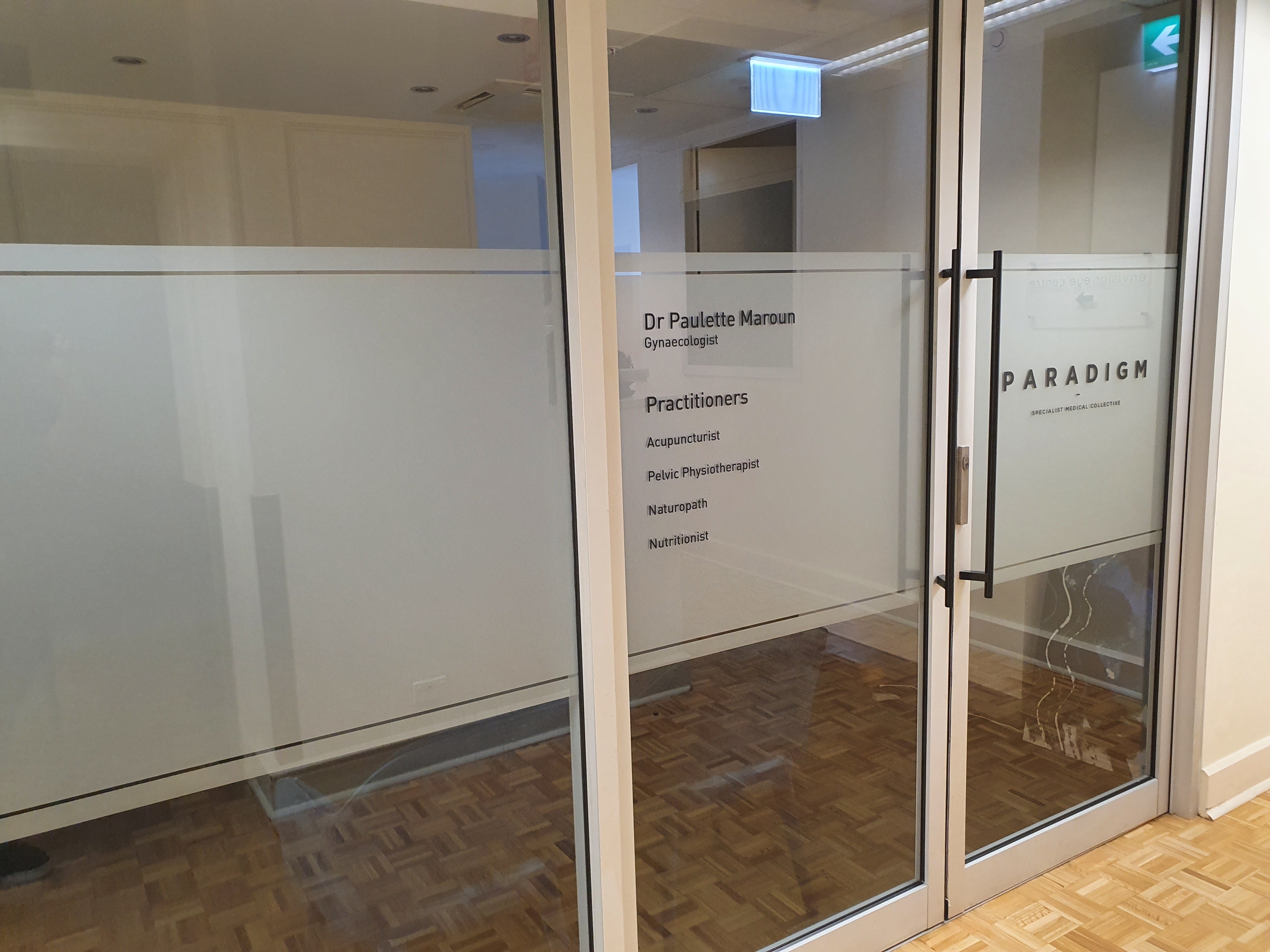 Paradigm - Vinyl Lettering