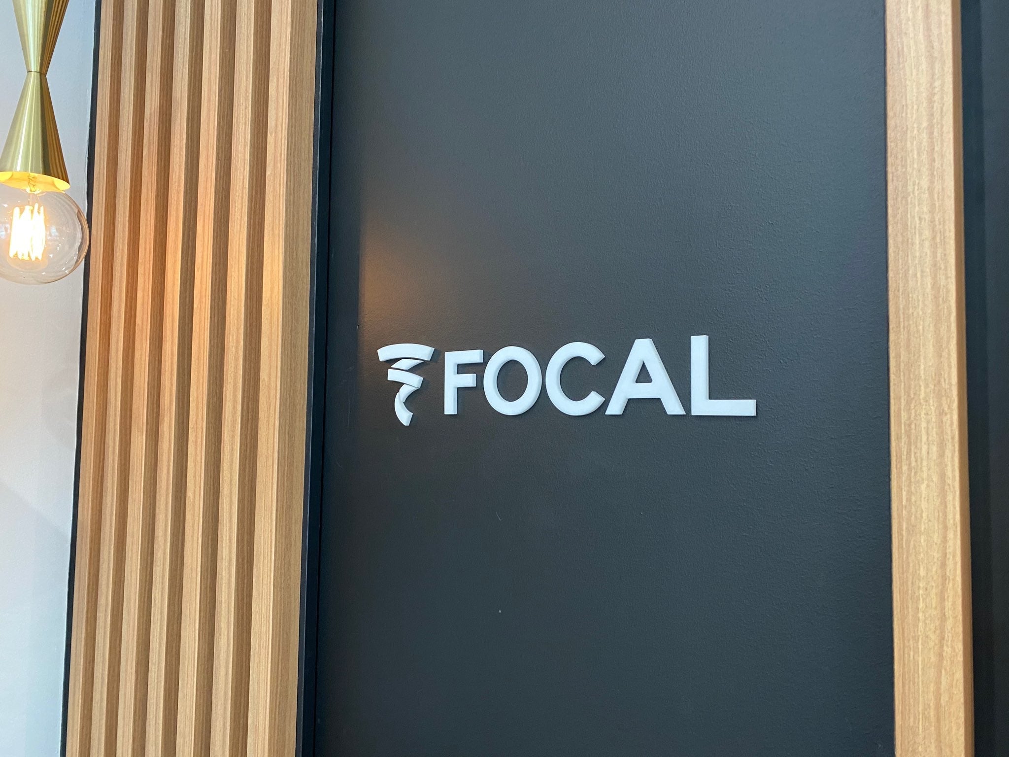 Addicted to Audio - Custom Acrylic lettering