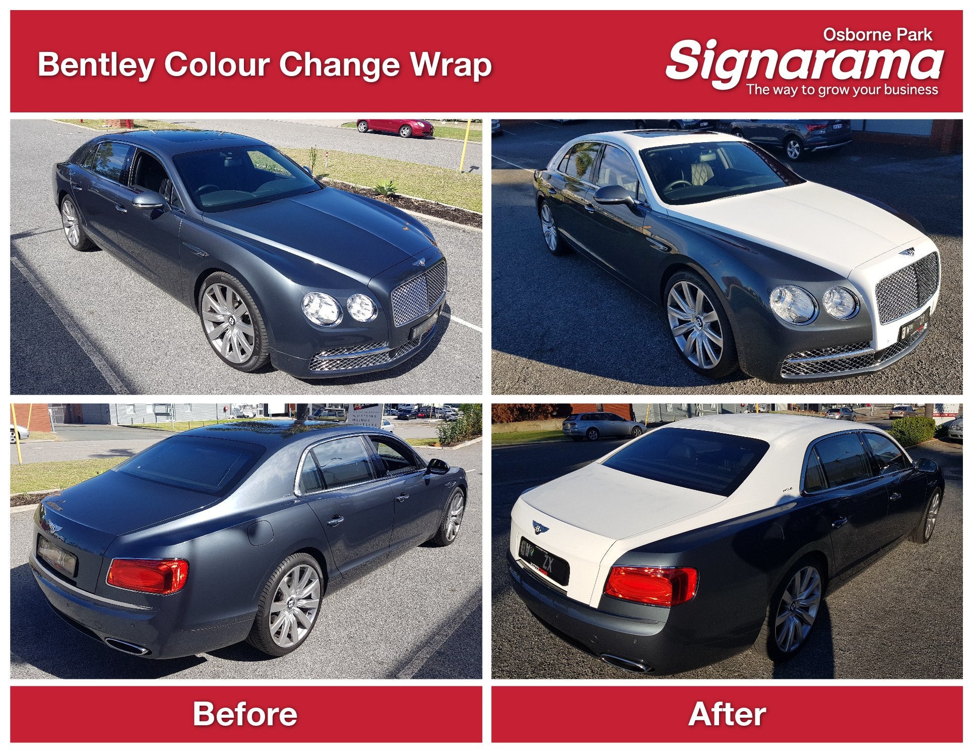 Bentley Flying Spur Colour Change Wrap