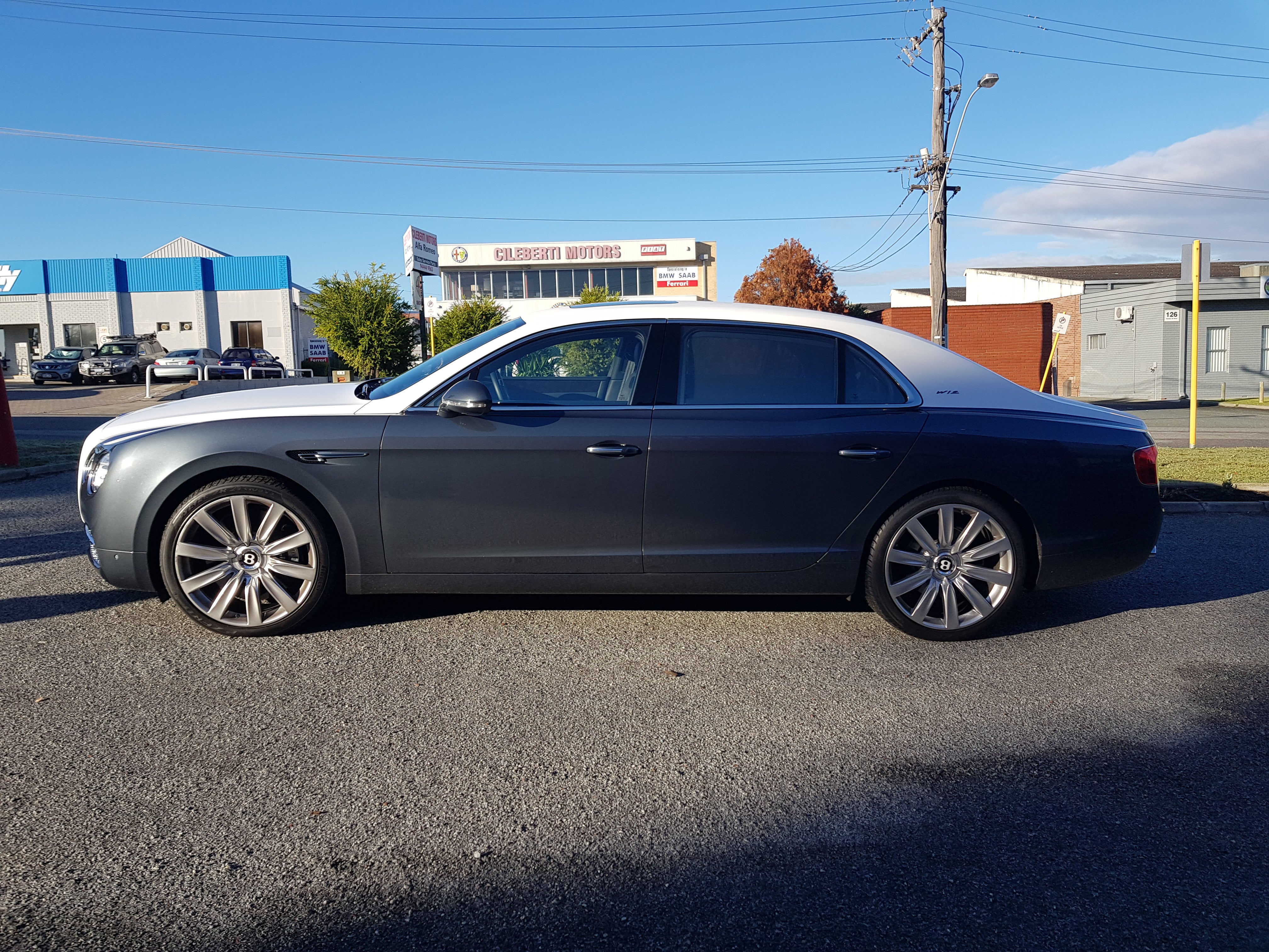 Bentley Flying Spur Colour Change Wrap