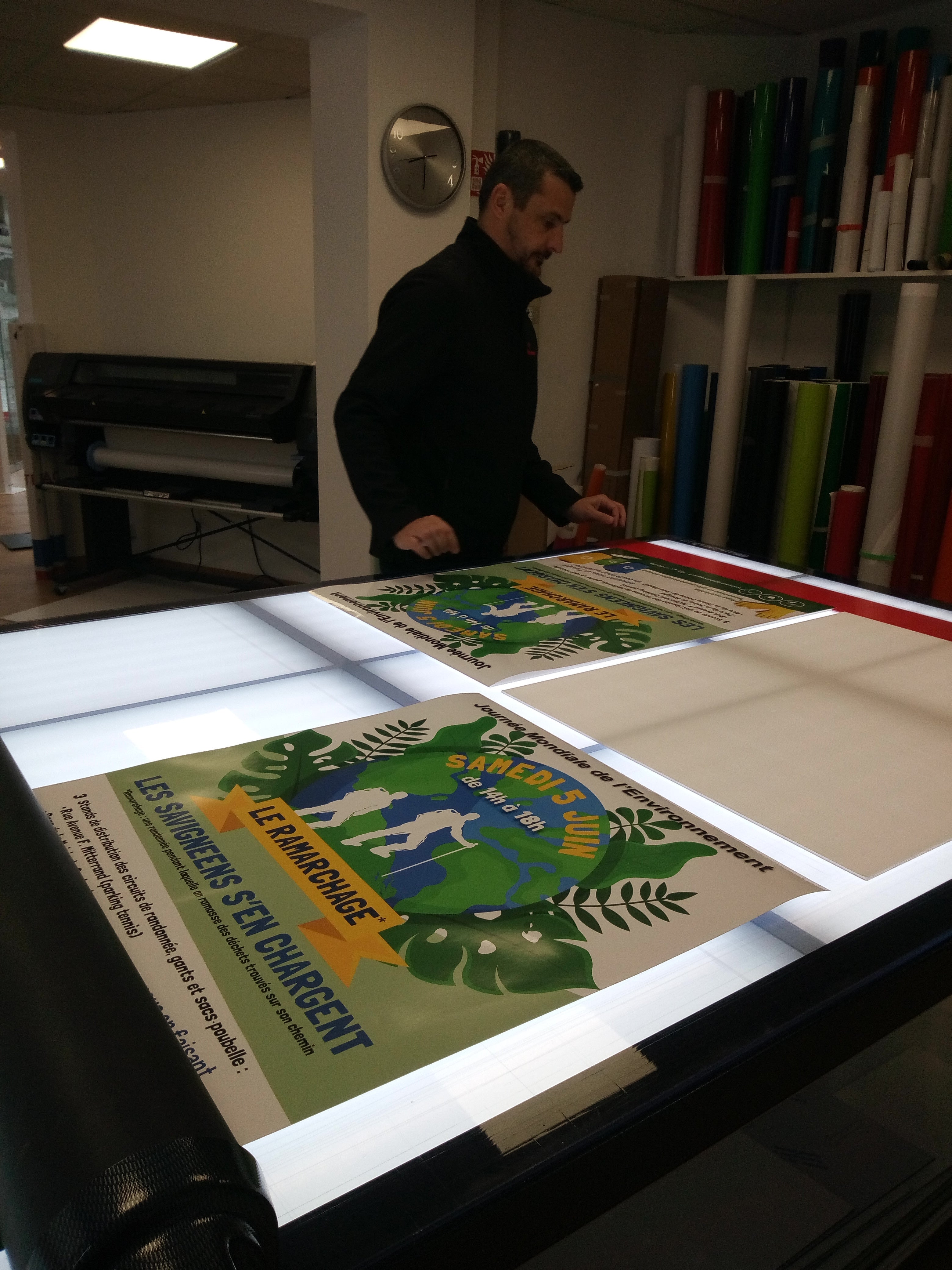 Impression d'Affiches et Panneaux Akylux pour la Journée Mondiale de l'Environnement par Signarama Le Mans