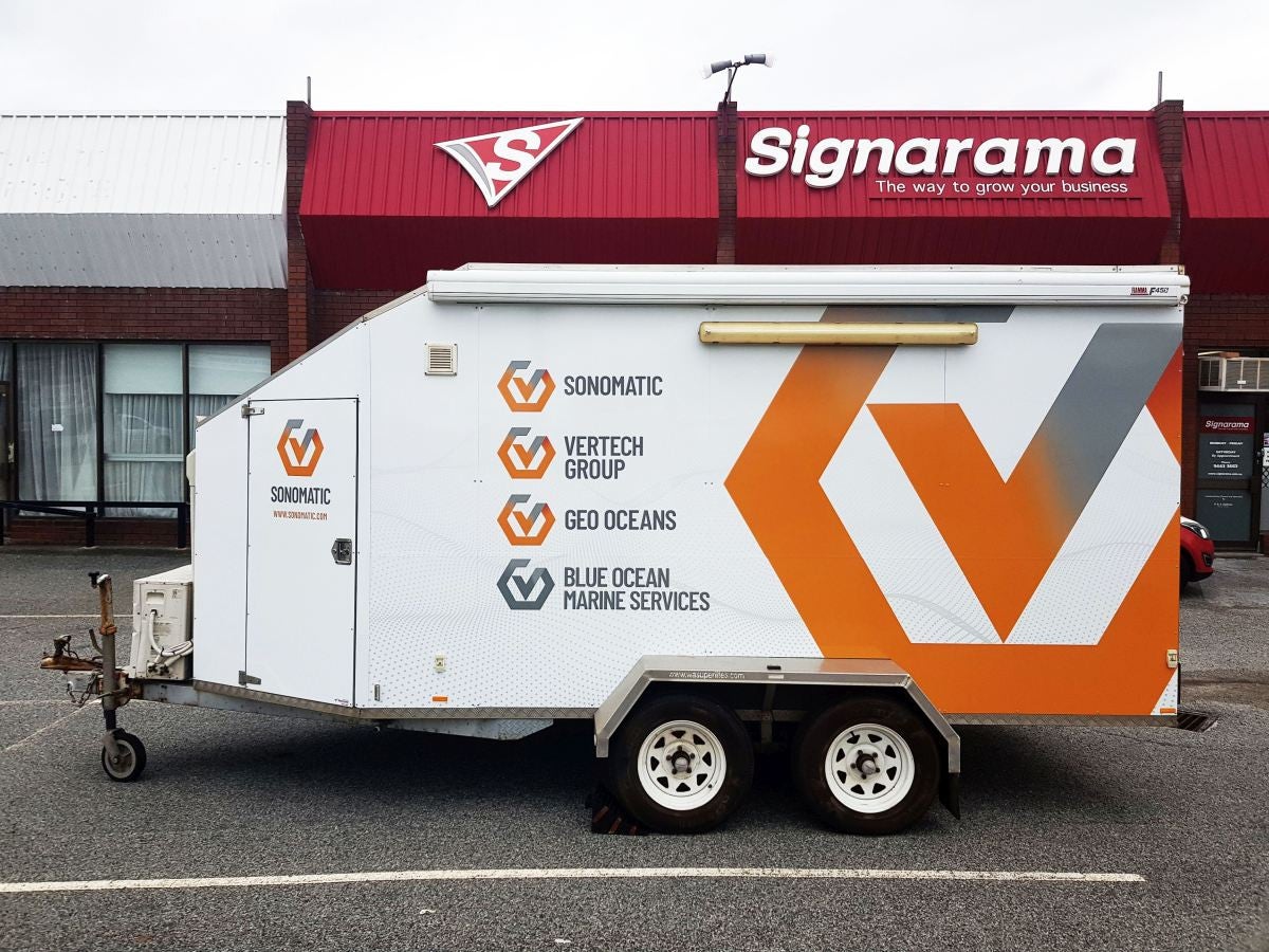 Vertech Full Trailer Wrap