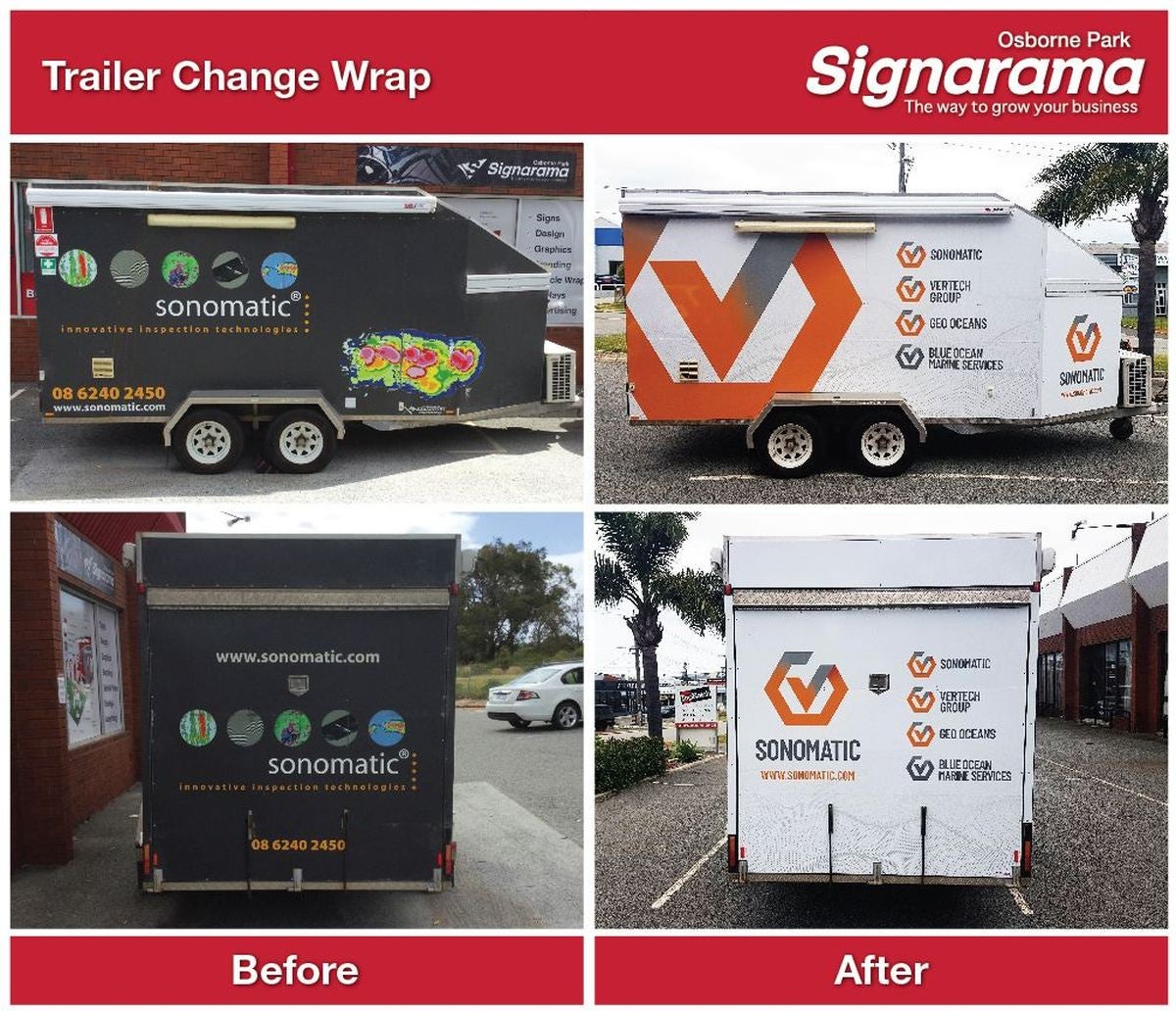 Vertech Full Trailer Wrap