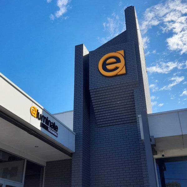 Eluminate Training Building Signage