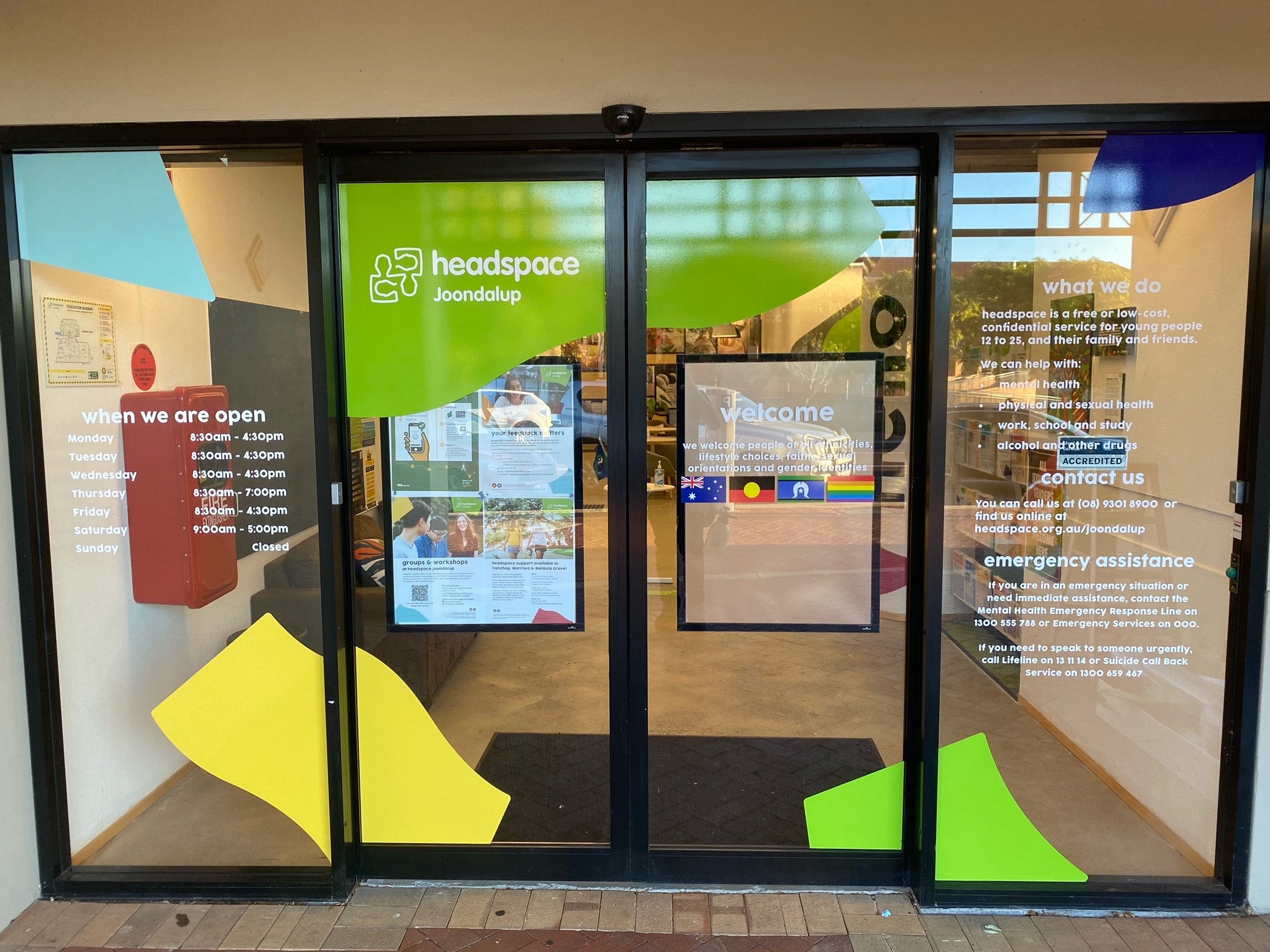Headspace Building Signage