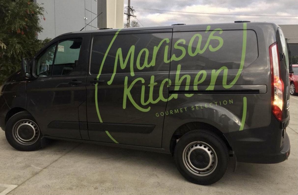 Van Lettering - Marisa's Kitchen -