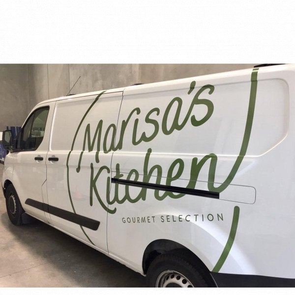 Van Lettering - Marisa's Kitchen -