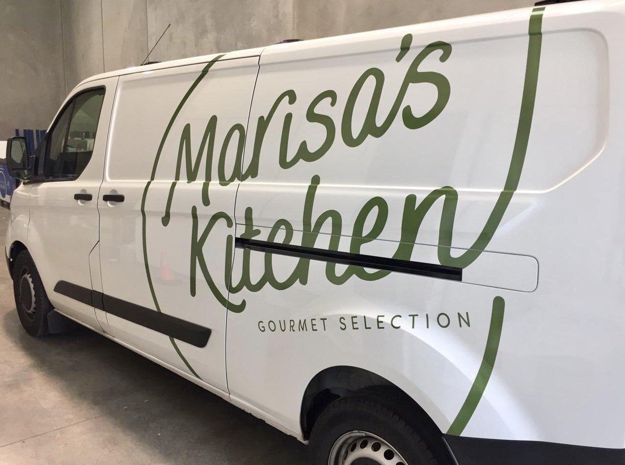 Van Lettering - Marisa's Kitchen -