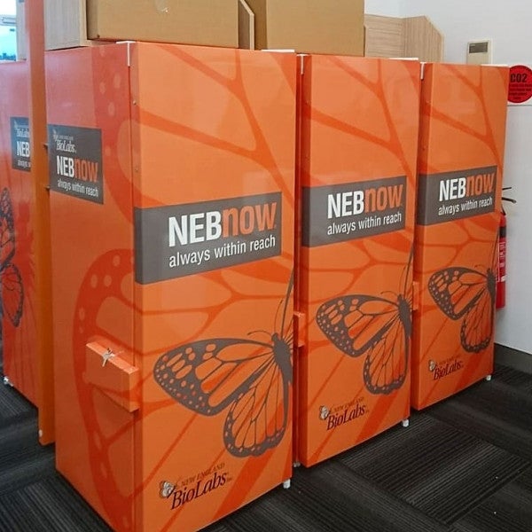 Freezer Wraps for New England Biolabs