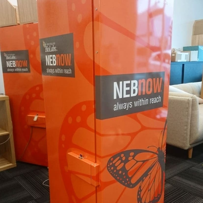 Freezer Wraps for New England Biolabs