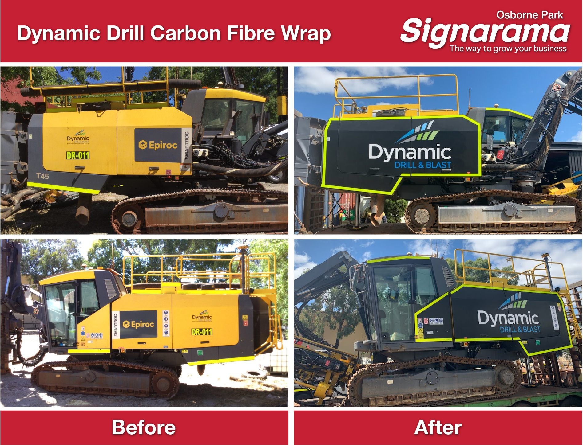 Dynamic Drill Carbon Fibre Wrap