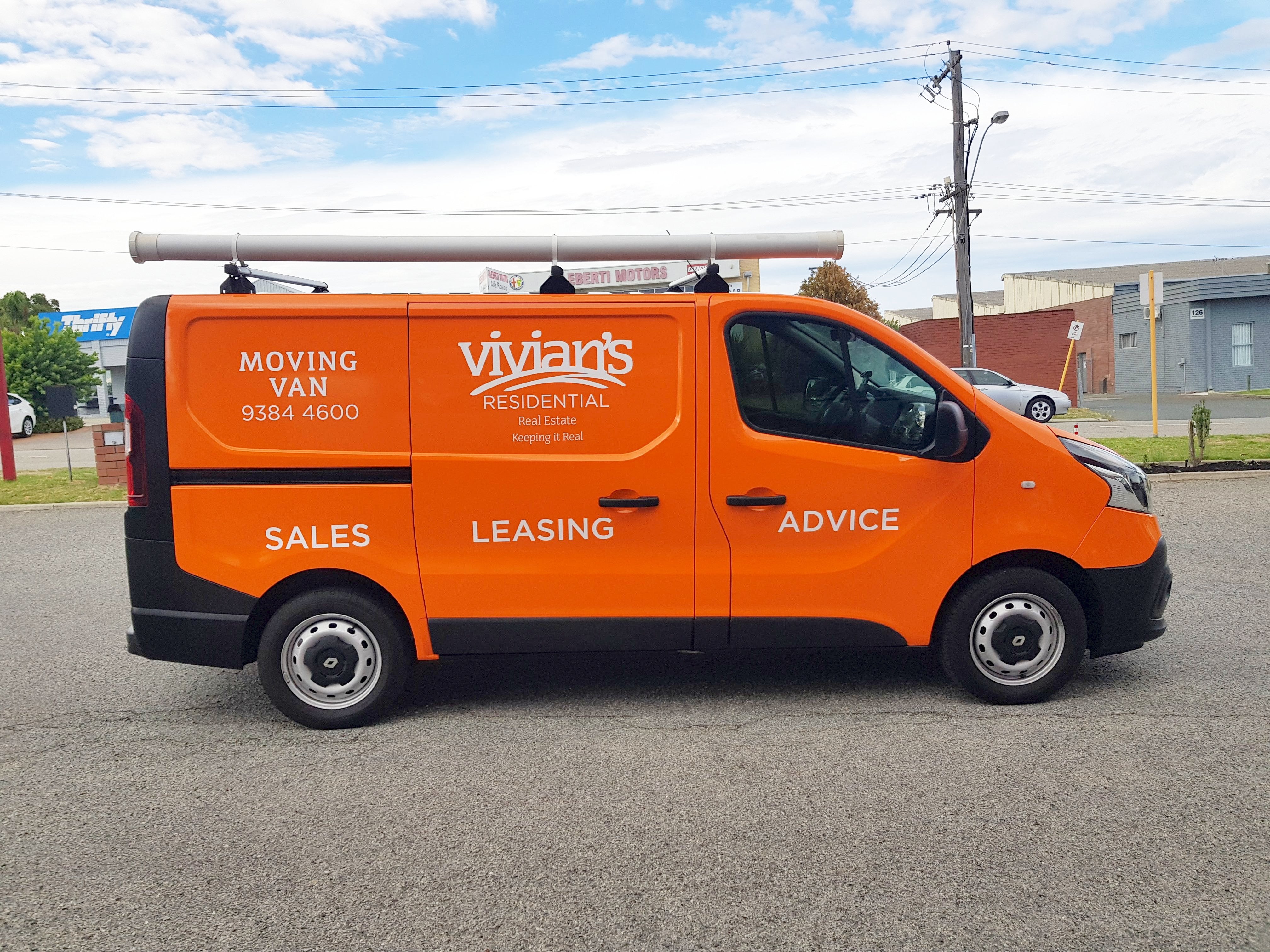 Vivian's Residential Full Van Wrap