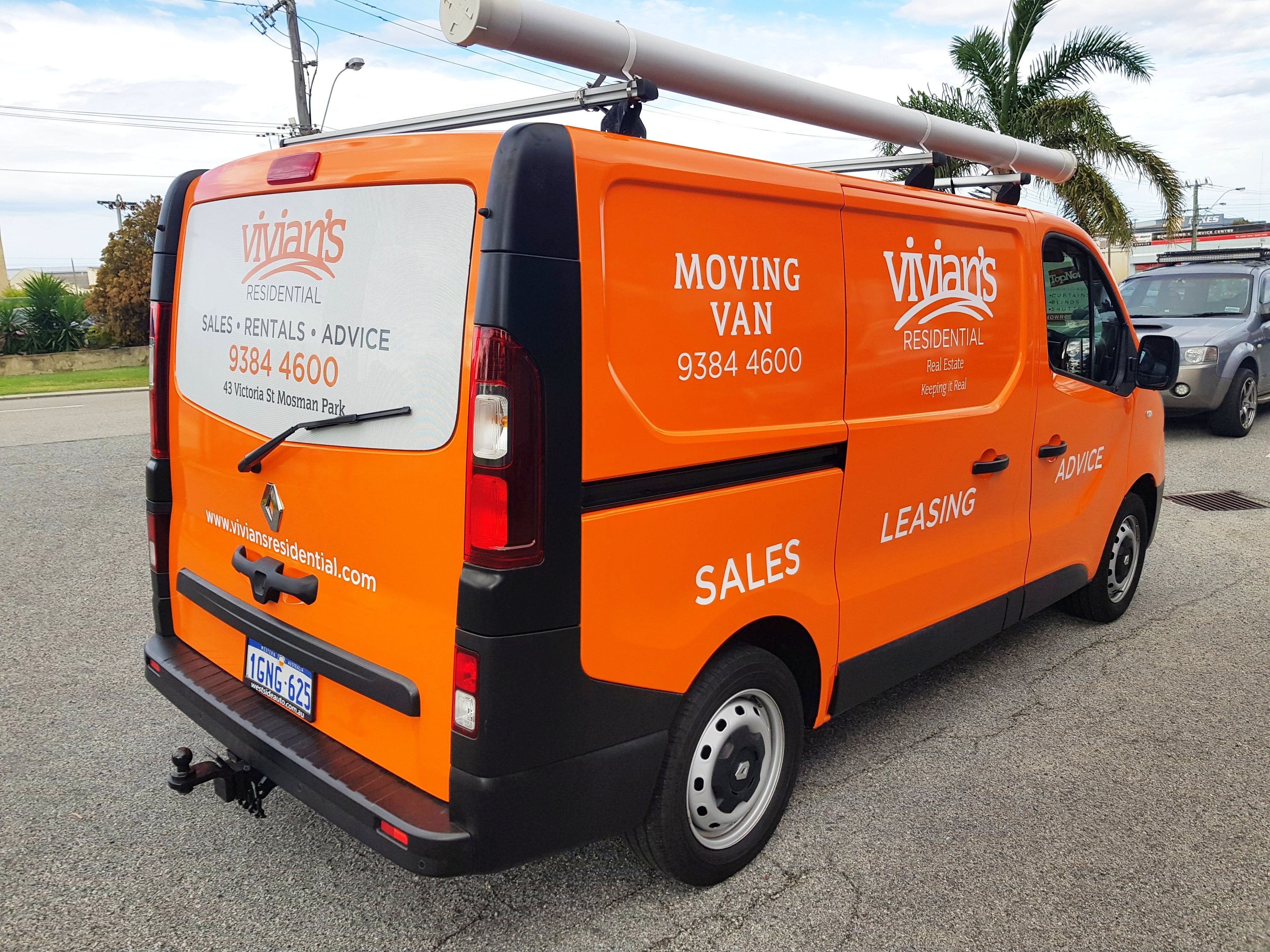 Vivian's Residential Full Van Wrap