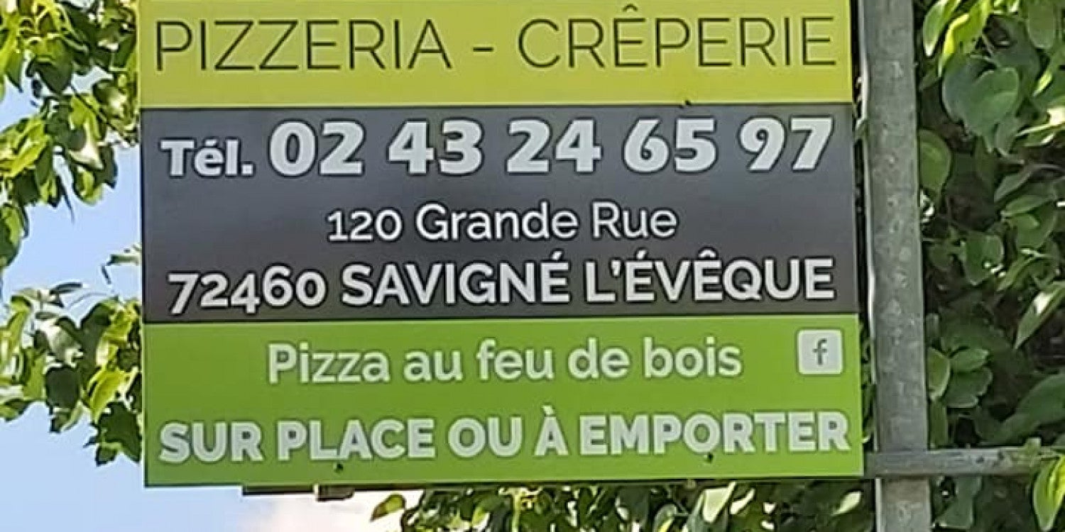 Panneau signalétique