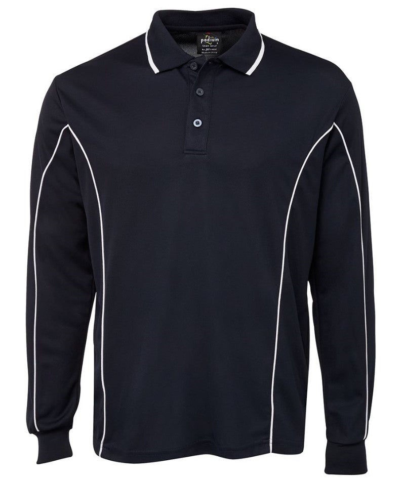 Unisex Adults and Kids Long Sleeve Cool Dry polo shirt