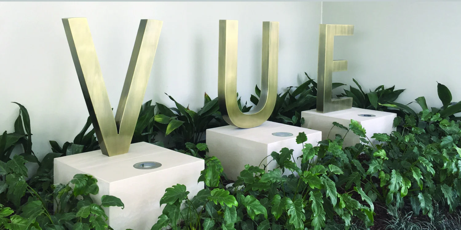 Laser Cut & Engraved Metal Signs