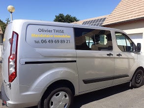 Marquage de Véhicule pour Olivier Thise - Mandataire Immobilier par Signarama Le Mans