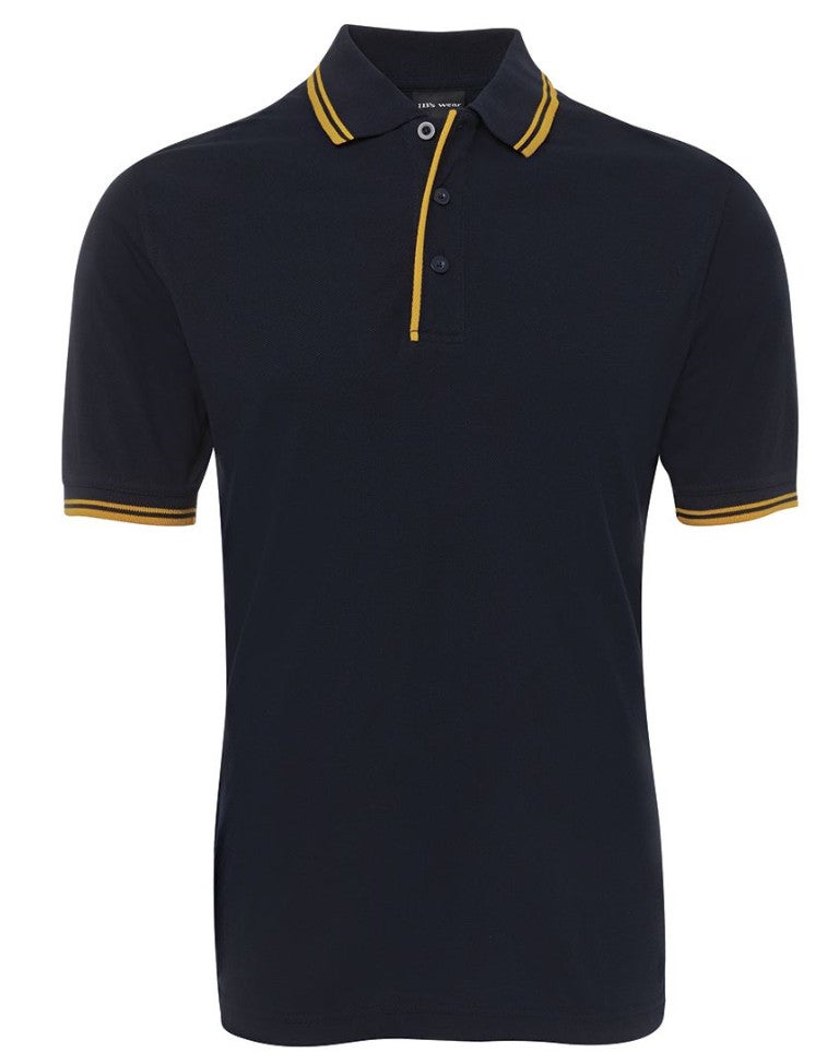 Unisex Pique Contrast Polo