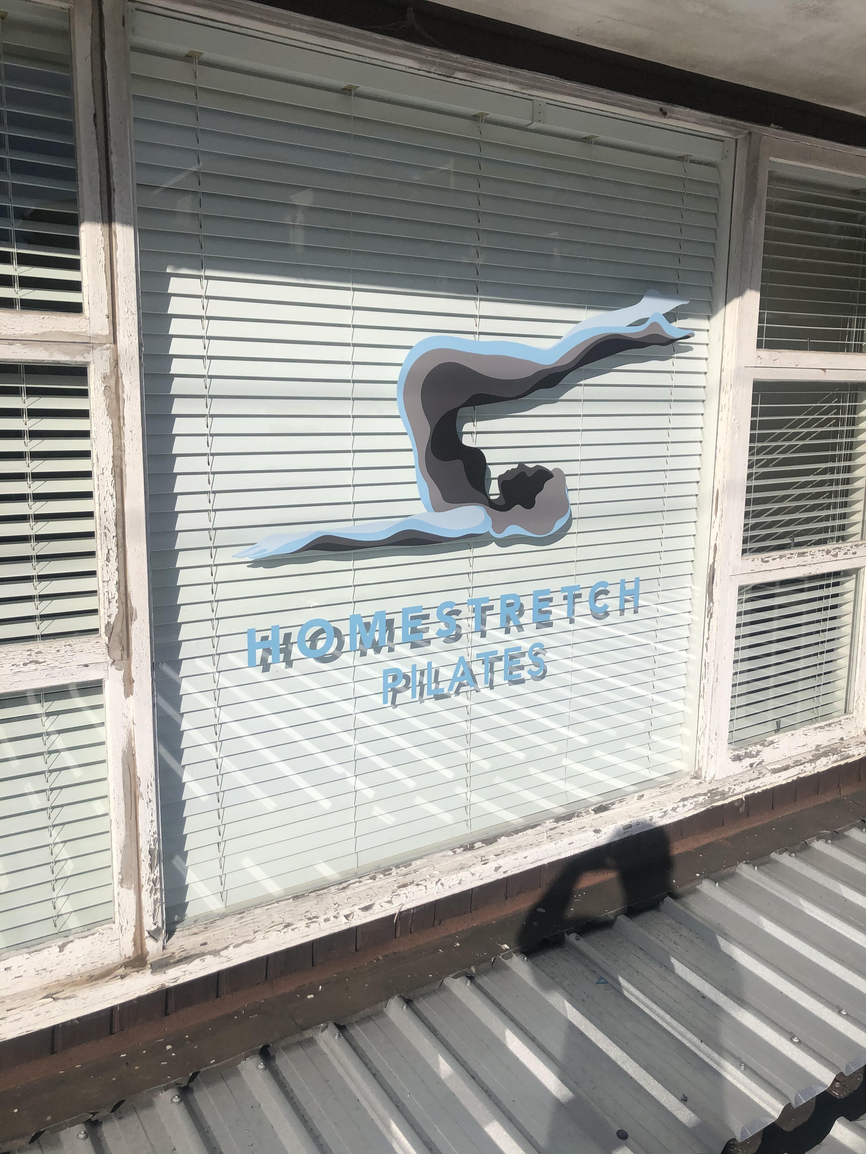 Home Stretch Pilates - Window Decals