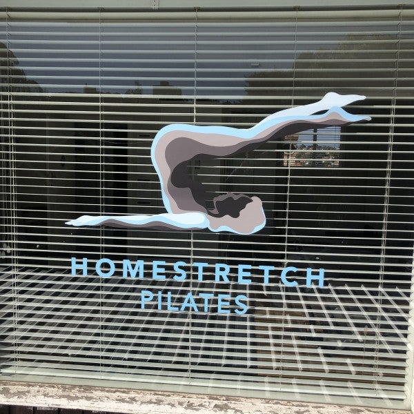 Home Stretch Pilates - Window Decals