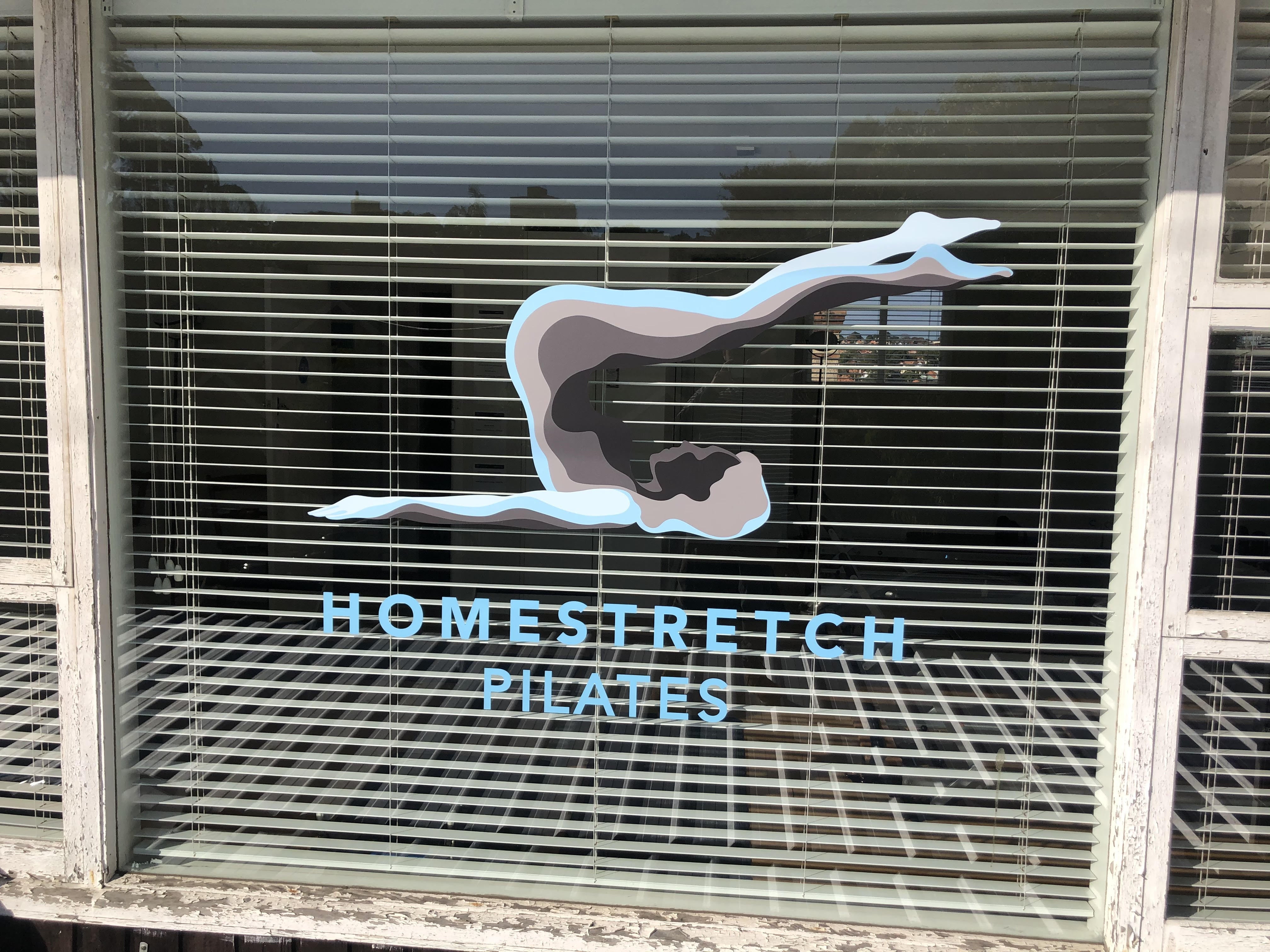 Home Stretch Pilates - Window Decals