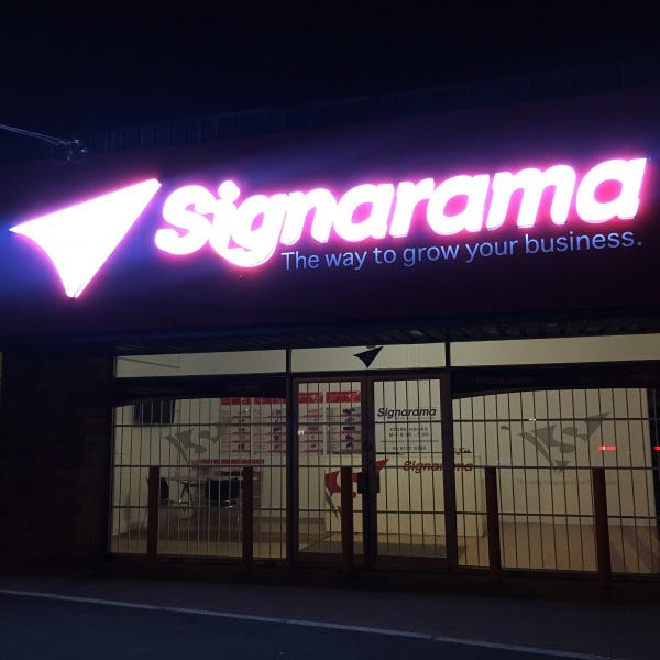 3D LED Lit Signage
