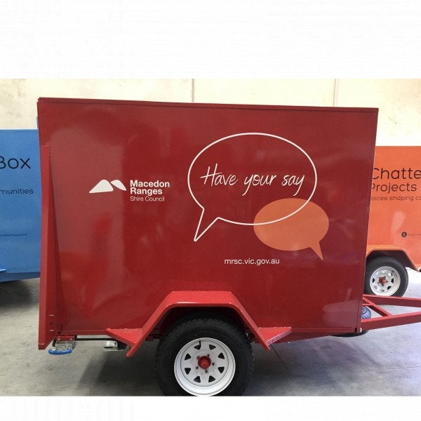 Trailer Signs - ChatterBox Projects.