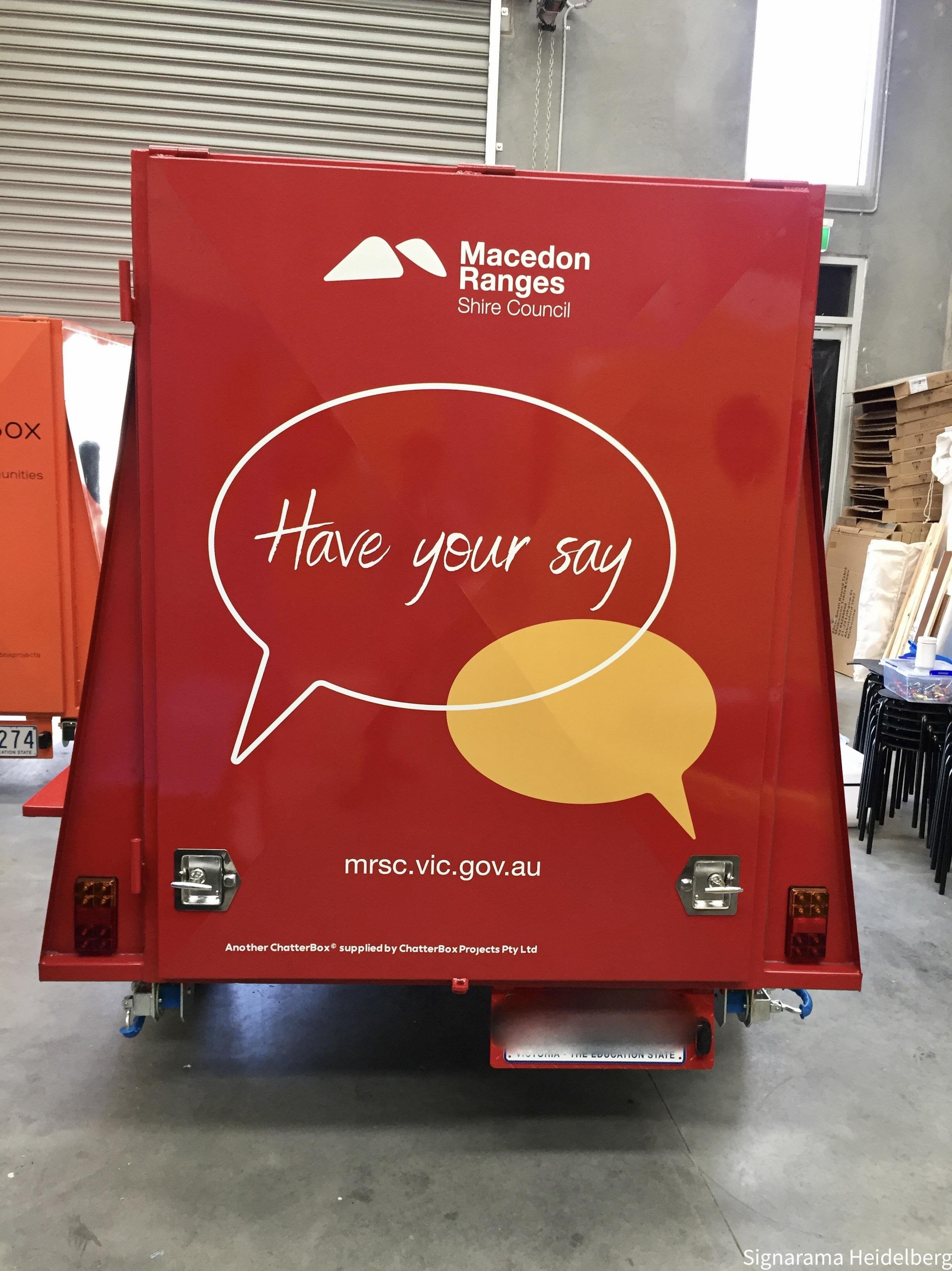 Trailer Signs - ChatterBox Projects.