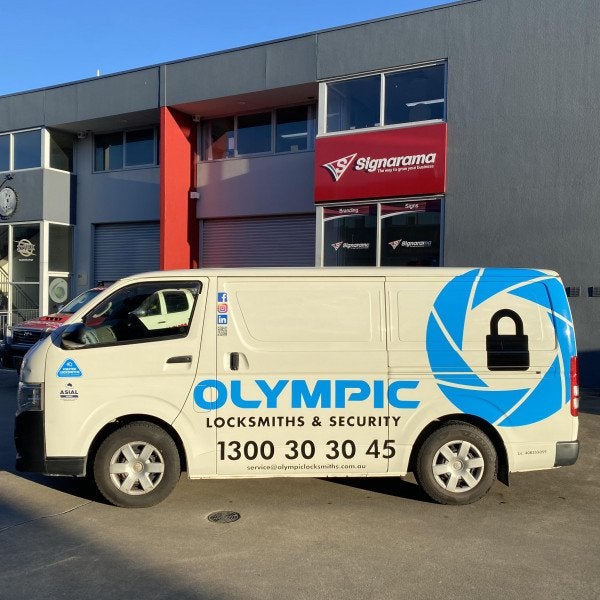 Olympic Locksmiths - Van Wrap